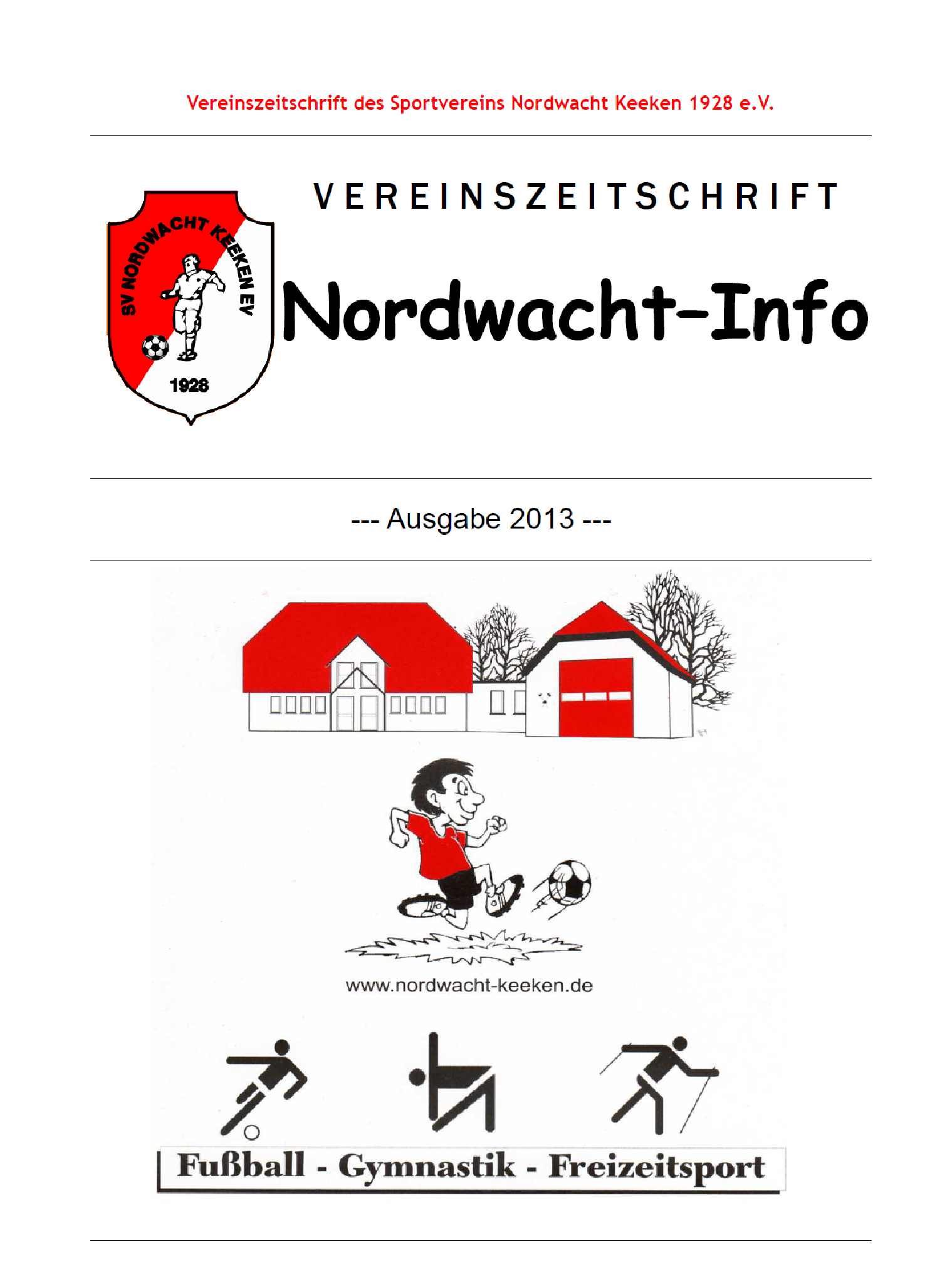 Deckblatt Nordwacht-Info 13